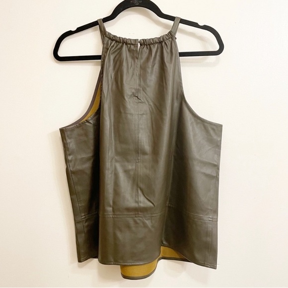 Anthropology | NWT!! Safya Faux Leather Tank - Picture 7 of 11